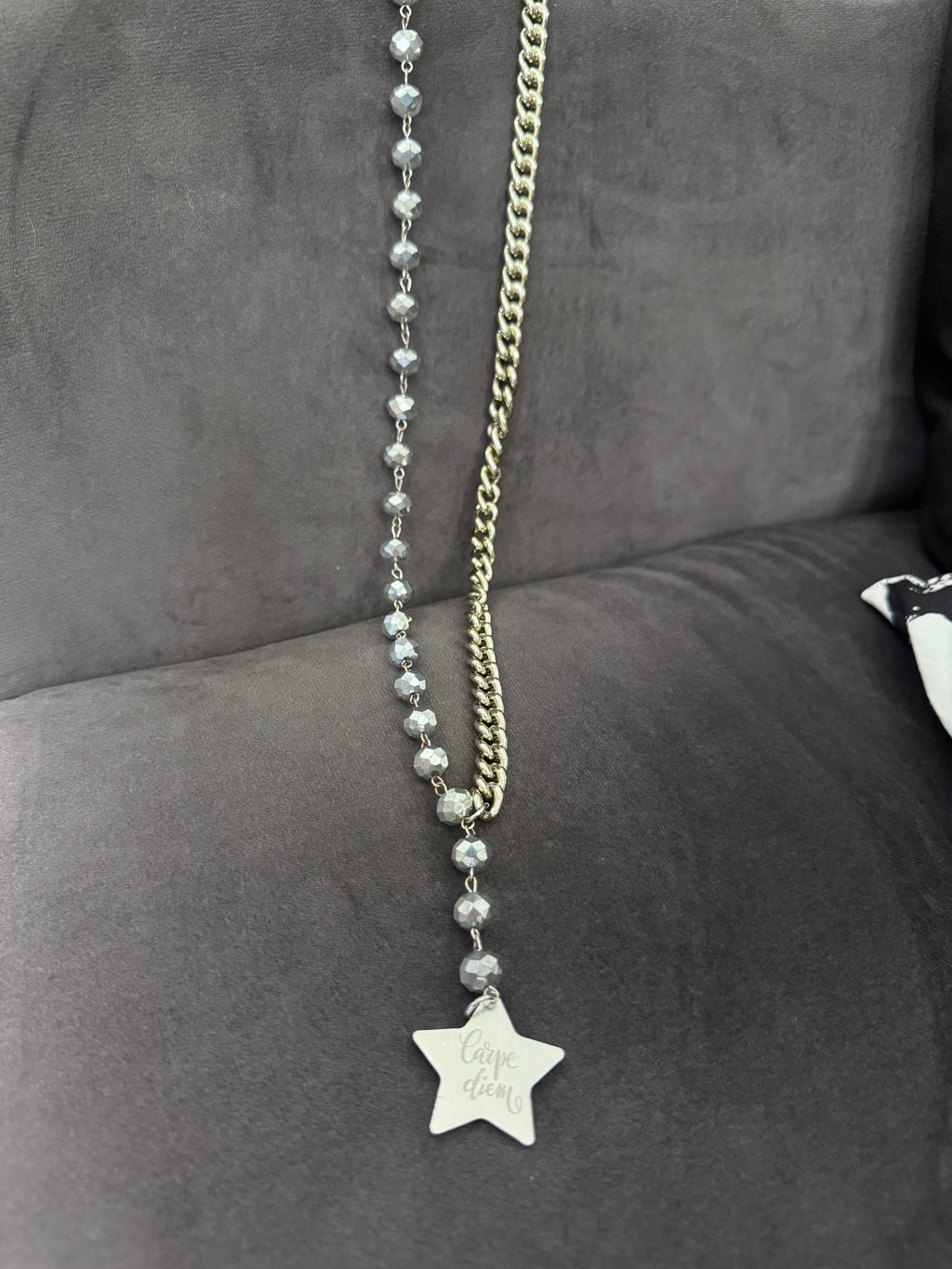 Collana lunga con cristalli MUPJI - NoMoreBrand