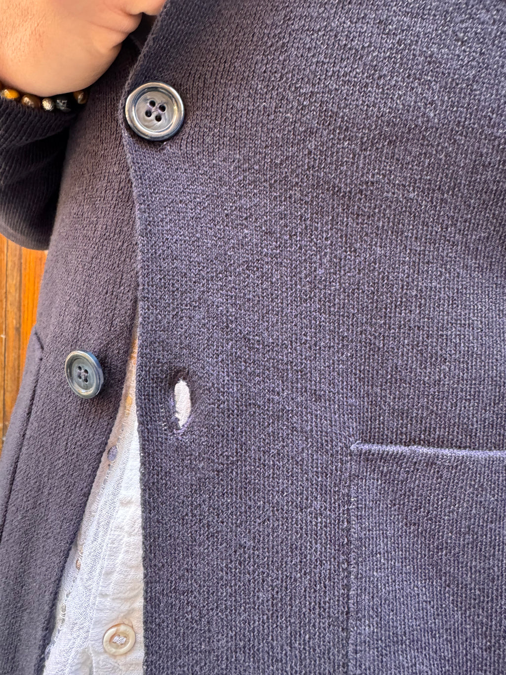 Giacca in maglia in cotone - NoMoreBrand