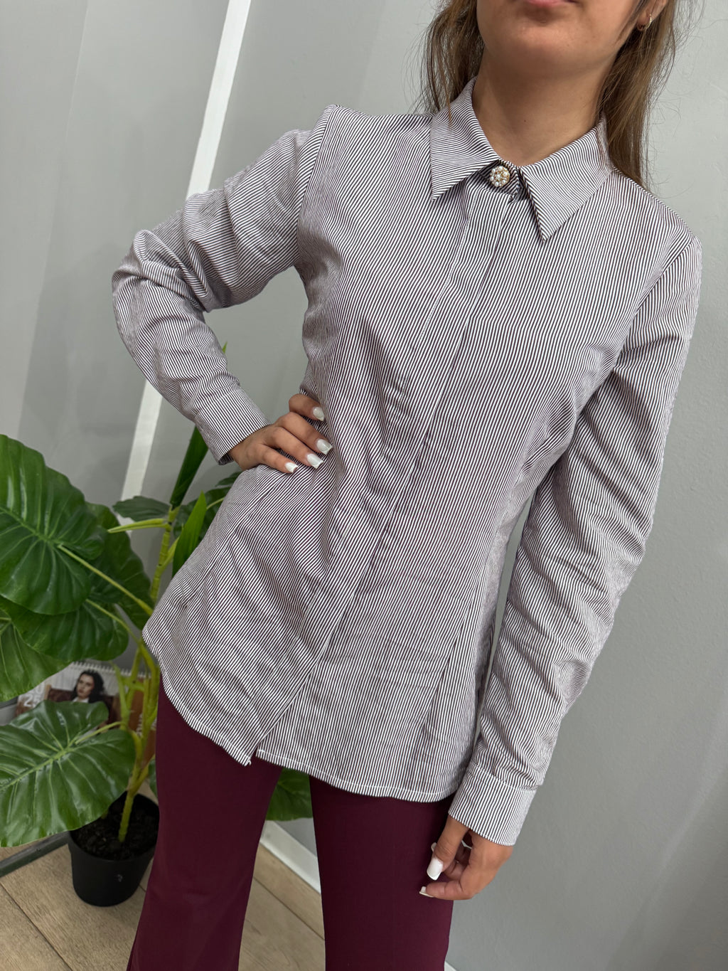 Camicia a righe - NoMoreBrand