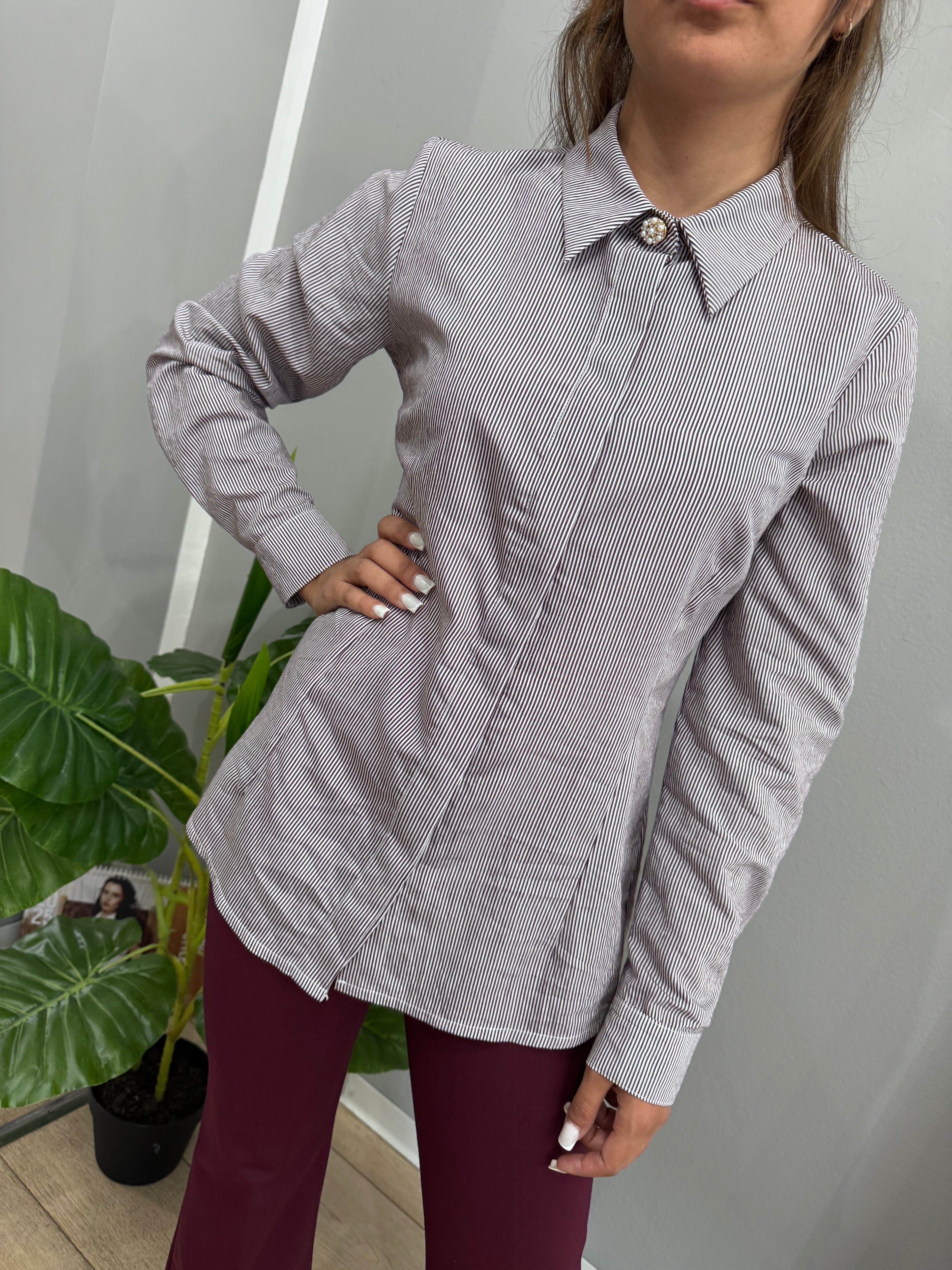 Camicia a righe - NoMoreBrand