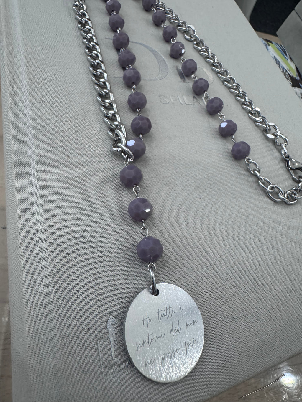 Collana lunga con cristalli MUPJI - NoMoreBrand