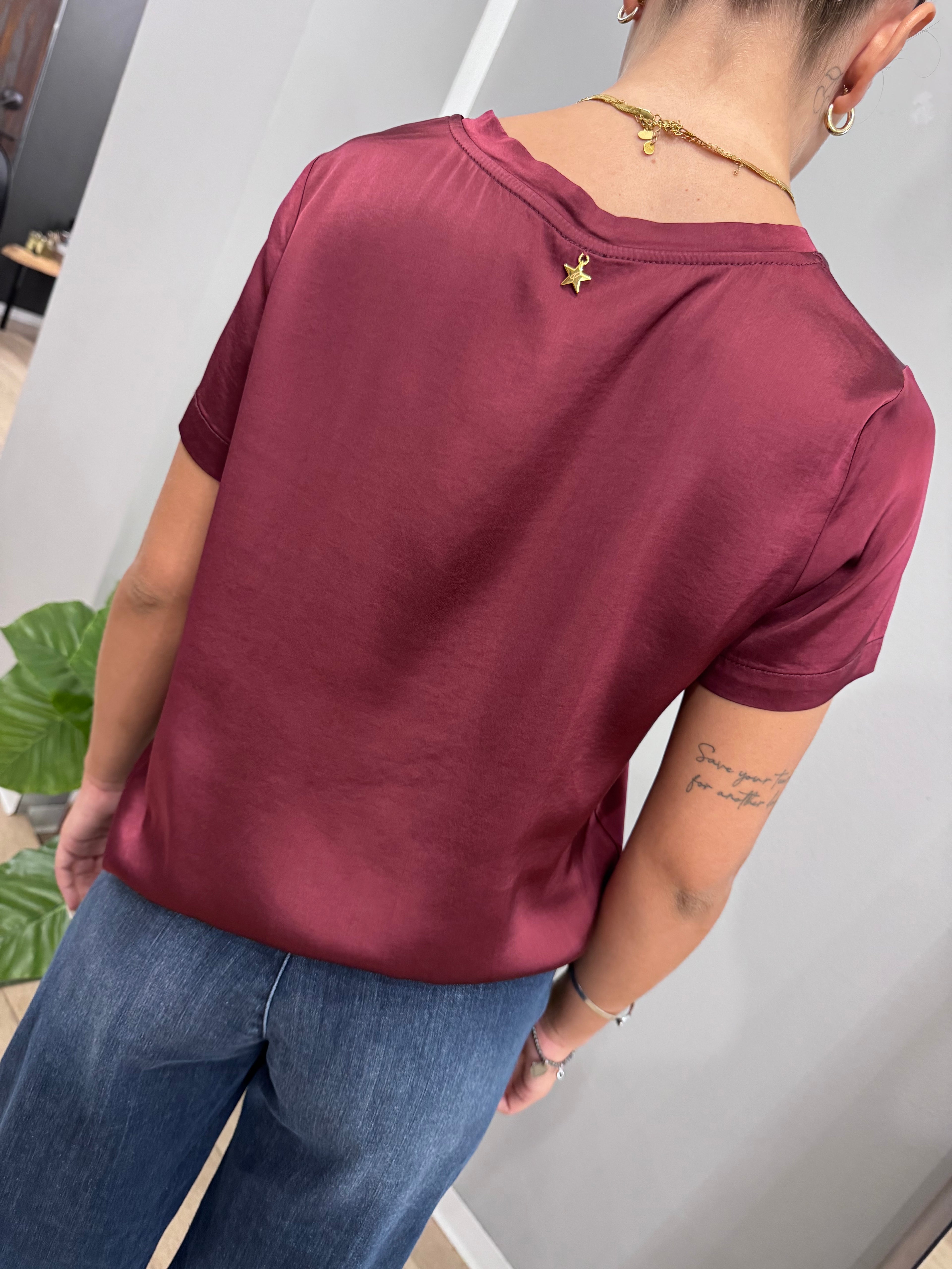 T-shirt viscosa - NoMoreBrand