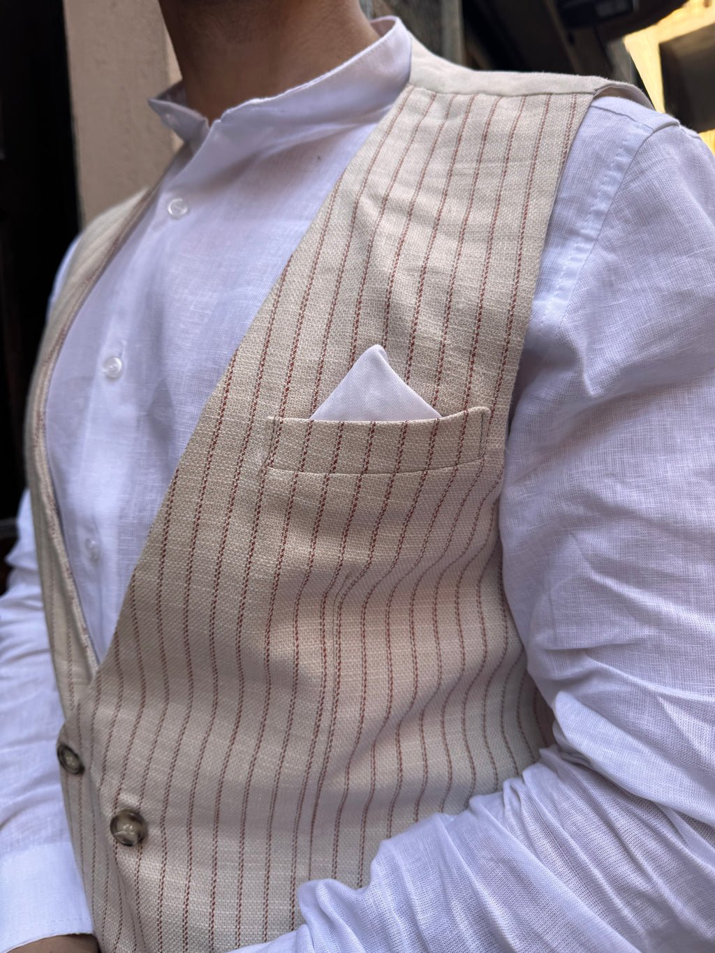 Gilet doppiopetto MY DEN - NoMoreBrand