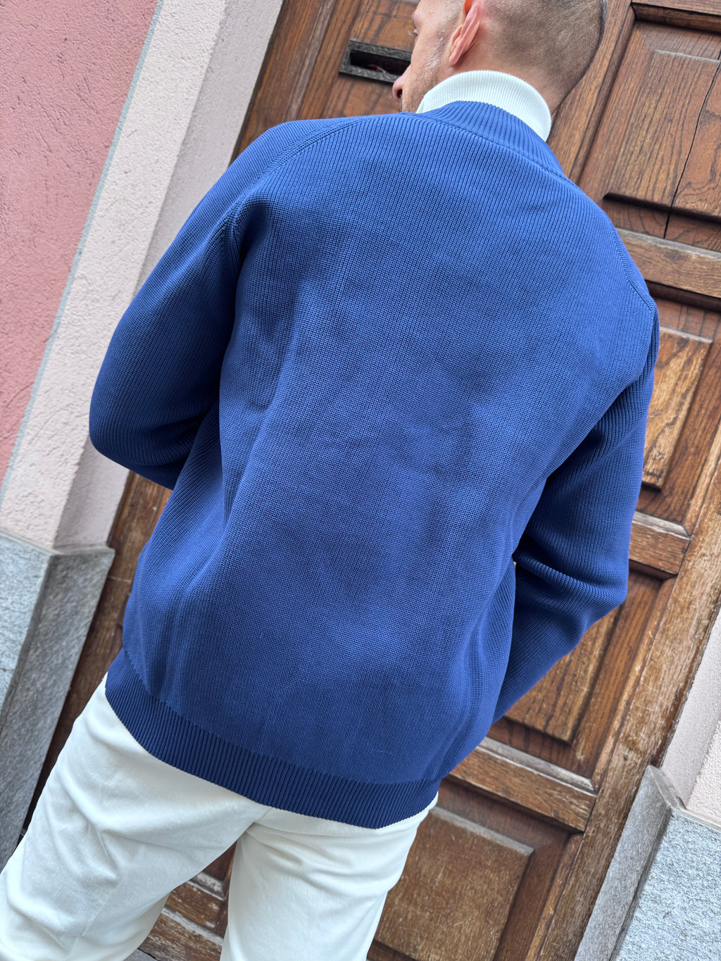 Cardigan tessuto tecnico - NoMoreBrand