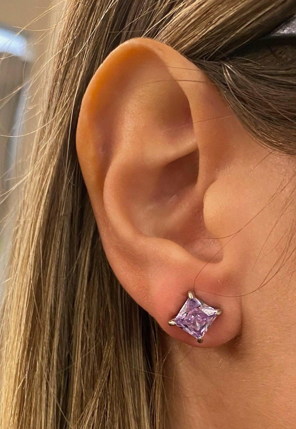 Orecchini Zirconia Argento - NoMoreBrand