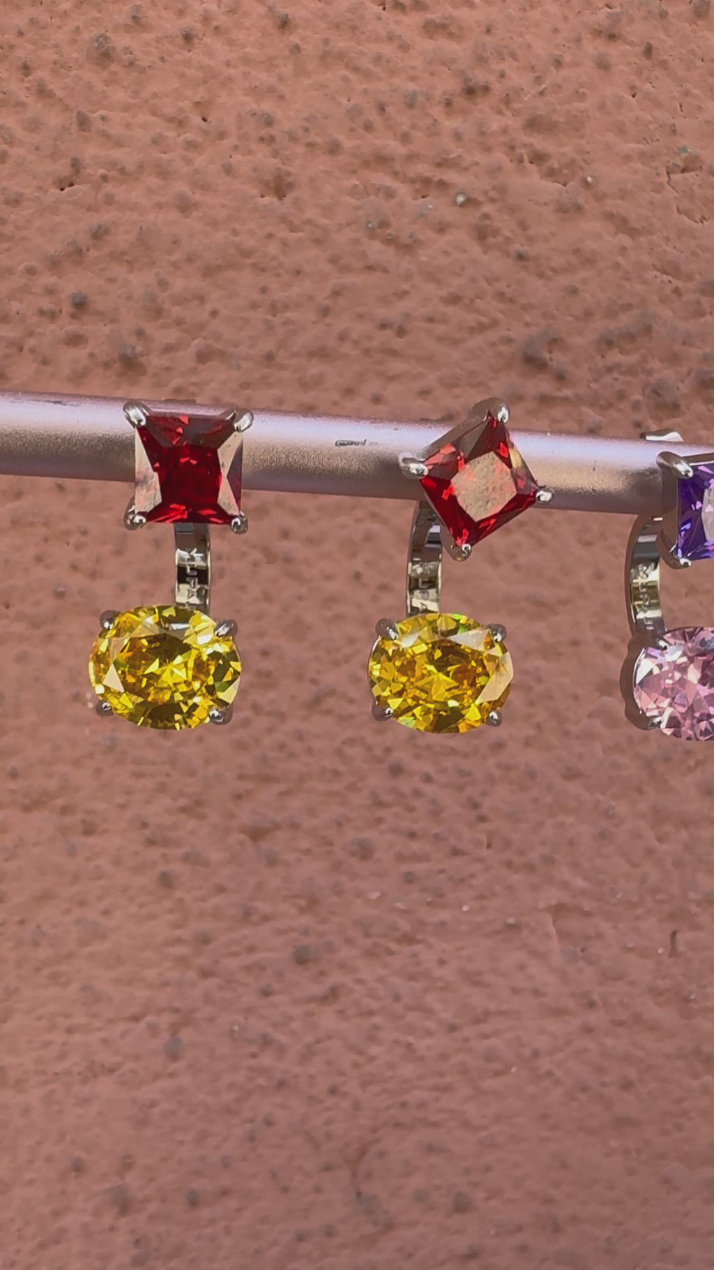 Orecchini Zirconia Argento